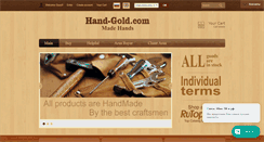 Desktop Screenshot of hand-gold.com